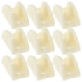 thumbnail image 4 of NUOLUX 10Pcs Beige U-Shaped Bypass Door Floor Guide for Stable and Smooth Operation, 4 of 8