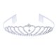 thumbnail image 1 of Elegante corona de princesa con diamantes de imitación, diadema, pinza para el pelo, Tiara, Pin de novia para boda, 1 of 4