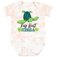 thumbnail image 3 of Inktastic Key West, Florida Happy Sea Turtle Boys or Girls Baby Bodysuit, 3 of 5