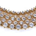 thumbnail image 4 of Collar de cristal Minnieouse para mujer gargantilla brillante ajustable joyería de cuello elegante oro, 4 of 6