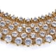 thumbnail image 4 of Collar de cristal Minnieouse para mujer gargantilla brillante ajustable joyería de cuello elegante oro, 4 of 6