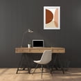 thumbnail image 3 of Urban Epiphany 11x14 White Modern Wood Framed Museum Art Print Titled - Mid Century Boho Minimalist 1, 3 of 4