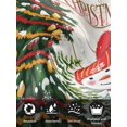 thumbnail image 7 of Snowman Christmas Cloth Napkins Set of 6 Reusable Dinner Napkins, Xmas Tree Ball Snowflake Winter Wooden Cocktail Napkin Washable Table Napkins for Wedding/Holiday Party/Baby Shower 20"x20", 7 of 7