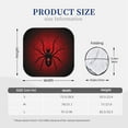 thumbnail image 6 of Uemuo Spider on the Web Printed 2 PCS Car Windshield Sun Shade, Auto Sun Heat and UV Rays Blocker, Foldable Automotive Front Window Sunshade Protector, 6 of 7