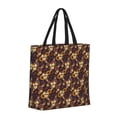 thumbnail image 2 of Disketp Sunflowers with Skull and Hand Canvas Tote Bag,Women Shoulder Bag Crossbody Handbag with Zipper Closure, 2 of 8