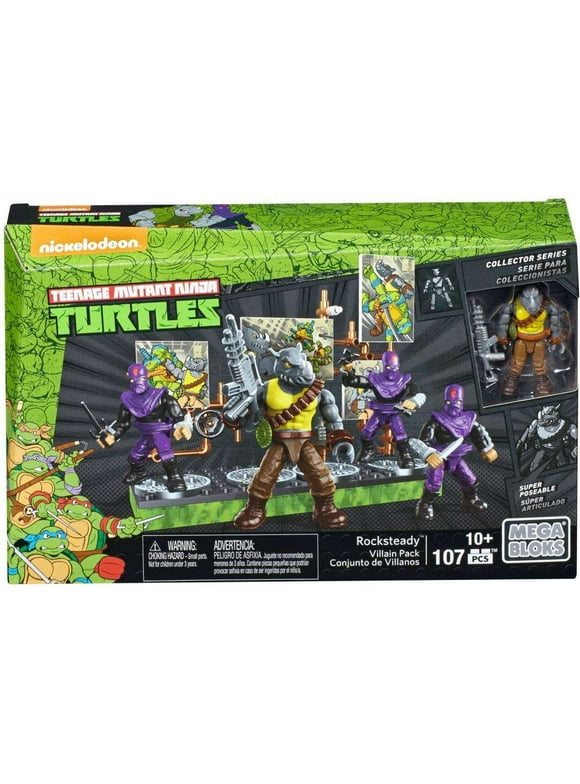 Mega Bloks Teenage Mutant Ninja Turtles Rocksteady Villain Pack