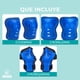 thumbnail image 5 of SET DE PROTECCIÓN INFANTIL PARA PATINAJE, SCOOTER Y BICICLETA – RODILLERAS, CODERAS Y MUÑEQUERAS CON CARCASA ANTIGOLPES Y MALLA TRANSPIRABLE – COMODIDAD Y SEGURIDAD PARA NIÑOS Y NIÑAS - COLOR AZUL, 5 of 10