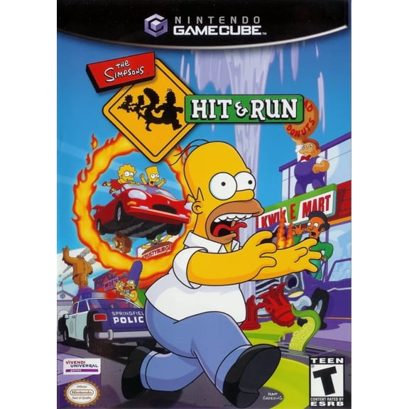 Restored The Simpsons Hit And Run | Nintendo Gamecube