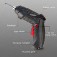 thumbnail image 4 of Estbridge Ensemble de Tournevis Électriques Rechargeable 3,6 V Kit de Tournevis avec 2 Pcs Accessoires Poignée à 2 Positions avec DEL Rabais de 50 % Liquidation, 4 of 5