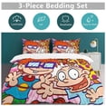 thumbnail image 5 of Rugrats Bedding Sets Comfort 3 Pieces Bedding Set 1 Duvet Cover + 2 Pillowcase Decorative Bedding 79"x90", 5 of 8