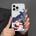 thumbnail image 1 of Christmas Pattern, 2.0 Transparent Full Package Thick Protective Phone Case, Shockproof Silicone Soft Rubber TPU Phone Case, Suitable For IPhone 7 To 15 Full Series, 1 of 5