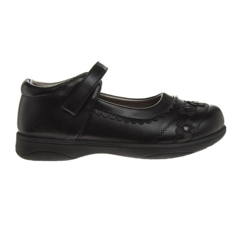 Boys black school shoes size 4 sale