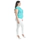 thumbnail image 2 of Blusa con detalle de olan Roman Fashion / Tallas Extras, 8048 (Menta) verde claro 42, 2 of 6