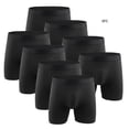 thumbnail image 7 of SGFCWSX Men's Loose-Fit Boxer Shorts** Black S, 7 of 7