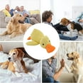thumbnail image 7 of Mellow Dog Calming Duck, 2025 New Yellow Duck Dog Toy, The Mellow Dog Duck, Calming Duck Dog Toy, The Mellow Dog Calming Pillow, Dog Duck Toy with Quacking Sound for Indoor Dog, 7 of 7