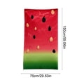 thumbnail image 3 of Rewenti 59X29.5In Microfiber Beach towel Double Sided Velour Large Rectangular Thick Bath towel Fast Dry Soft Absorbent Sand Free for Travel Pool Swimming, 3 of 6