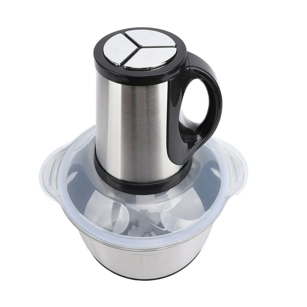 Procesador De Alimentos Eléctrico De 500W, Picadora De Carne De Acero Inoxidable De Alta Eficiencia, Picadora Eléctrica De Verduras De 5L Para Cocina