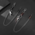 thumbnail image 2 of Terandius Hip Hop Chain Keychain for Men & Women, Alloy Pants Chain with Ring Clasp, Street Style Jeans Wallet Chain, Punk Fashion Waist Chain Accessory, 2 of 7