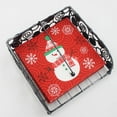 thumbnail image 2 of CHICHUMID 20Pcs Holiday Napkins Paper Red Wood Pulp for Bathroom Hand Use, 2 of 8