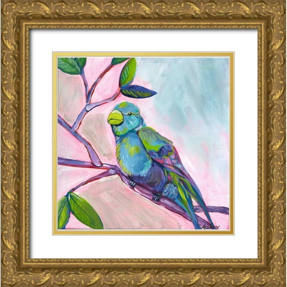 Seay, Anne 26x26 Gold Ornate Wood Framed with Double Matting Museum Art Print Titled - Anne Bird
