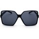 thumbnail image 1 of Ubiuo Oversized Square Sunglasses For Women Big Large Wide Fashion Shades For Men 100% Uv Protection Unisex, 1 of 4