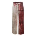 thumbnail image 4 of Valora Men Halloween Casual Pants Loose Comfortable Printed Trousers Pink XXL, 4 of 4