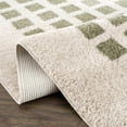 thumbnail image 6 of BoutiqueRugs Baback Contemporary Area Rug - Machine Washable - Peach, Lime Green - 2' x 2'11", 6 of 11
