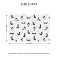 thumbnail image 2 of Placemats Set of 4, Yoga dogs funny Boston terrier Place mats for Dining Table Indoor/Outdoor, Cute Heat Resistant Washable Table Mats(18" x 12"), 2 of 8