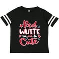 thumbnail image 3 of Inktastic 4th of July Red White and Cute with Arrow and Stars Boys or Girls Toddler T-Shirt, 3 of 5