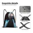 thumbnail image 4 of Goofa The Nightmare Before Christmas Print Drawstring Backpack Bag Sport Gym Sackpack Cinch Bags Drawstring Bags Draw String Sport Bag-Medium, 4 of 6