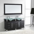 thumbnail image 2 of Virtu Vincente Rocco MD-61 59 in. Double Bathroom Vanity, 2 of 11