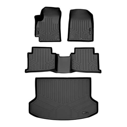 SMARTLINER Custom Fit Floor Mats Cargo Liner Behind 2nd Row