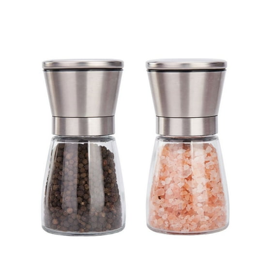 Stainless Steel Salt Pepper Shakers Home Ideas Salt And Pepper Ginder Set Adjule Coness E