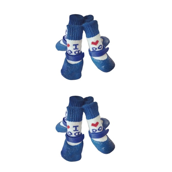 4 piezas de zapatos cálidos para mascotas Methold