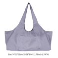thumbnail image 4 of Hombro De Yoga Bolsa De Esterilla De Yoga De Gran Capacidad Bolsa De Asas De Yoga Fuerte Bolsa De Almacenamiento De Yoga Púrpura Bolsa De Honda De Yoga Ligera Para Deporte Al Aire Libre Yuarrent OD004952-00, 4 of 7