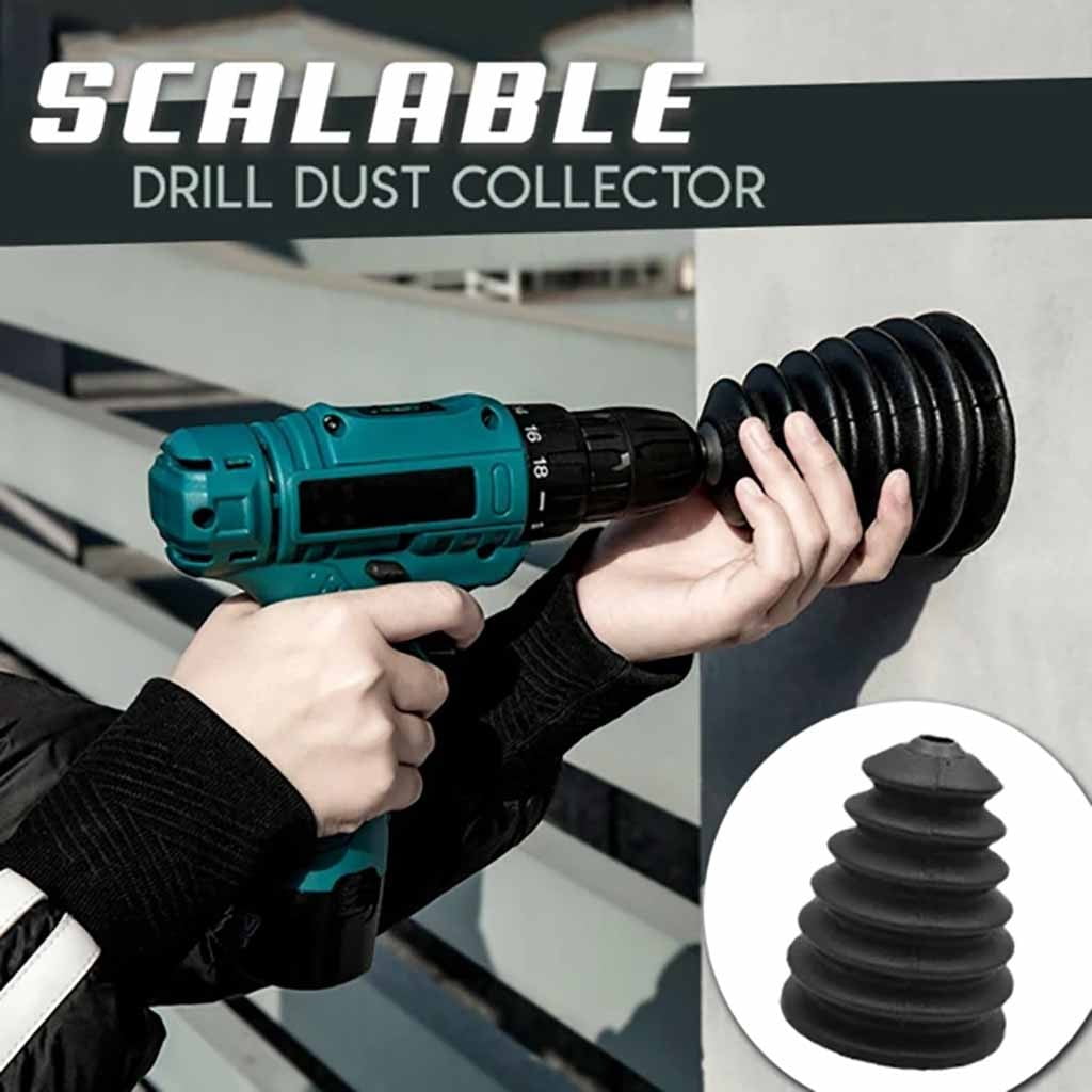 Rubber Drill Dust Collector Scalable Dust Collector Dustproof Collection 87 