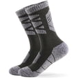 thumbnail image 2 of Men's Cushioned Crew Socks Thick Terry Bottom Sports Socks Breathable Moisture Control Hiking Socks Odor Resistant Mid-Calf Athletic Socks For Work Gym, 2 of 5