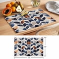 thumbnail image 6 of Vintage Style Placemats Set of 1, Tropical Plants Color Blending Non-Slip Place Mats Washable Table Mats for Kitchen Dining Table Decorations Indoor/Outdoor, 6 of 9