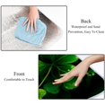 thumbnail image 4 of Saint Patrick's Day Portable Canvas Picnic Blanket Waterproof Backing for Outdoor Travel - Foldable and Compact Mat for Camping and Beach - Blue Stripe Pattern - Easy to Clean and Durable Materials, 4 of 6