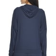 thumbnail image 2 of Women's honeydew 21181 Travel Light Long Sleeve Hoodie (Night Mist L), 2 of 2