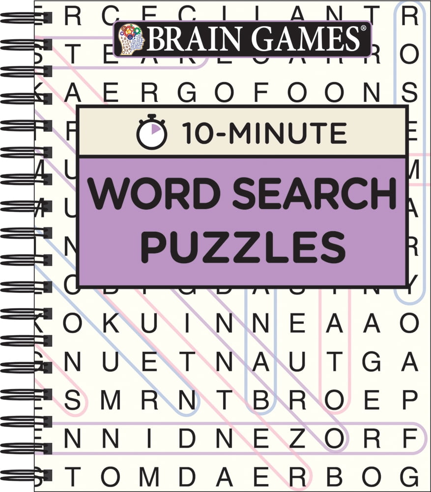 Brain Games 10 Minute Word Search Puzzles