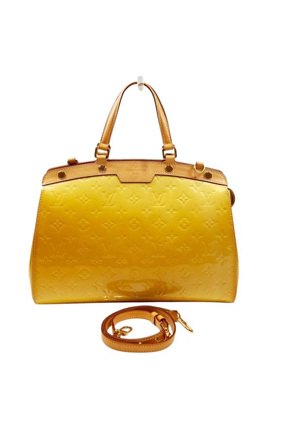 Pre-Owned Louis Vuitton Blair MM Handbag, Vernis Enamel, M90180