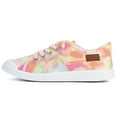 thumbnail image 2 of JENN ARDOR Slip on Sneakers for Women Low-top Canvas Flat Shoes Multicolor Size 7, 2 of 12