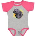 thumbnail image 3 of Inktastic Colorful Lurking Gator Boys or Girls Baby Bodysuit, 3 of 5
