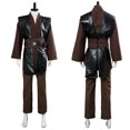 thumbnail image 4 of Disfraz de Anakin para cosplay, uniforme de fantasía para hombre, ropa Jedi, película de batalla espacial, traje de capa para adulto, traje de fiesta de Halloween y carnaval, 4 of 5