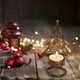 thumbnail image 4 of Adornos navideños, candelabros para velas de té para árbol de Navidad, velas de metal para árbol de Navidad, decoraciones para repisas de mesa, fiestas en el hogar, candelabros, 4 of 8