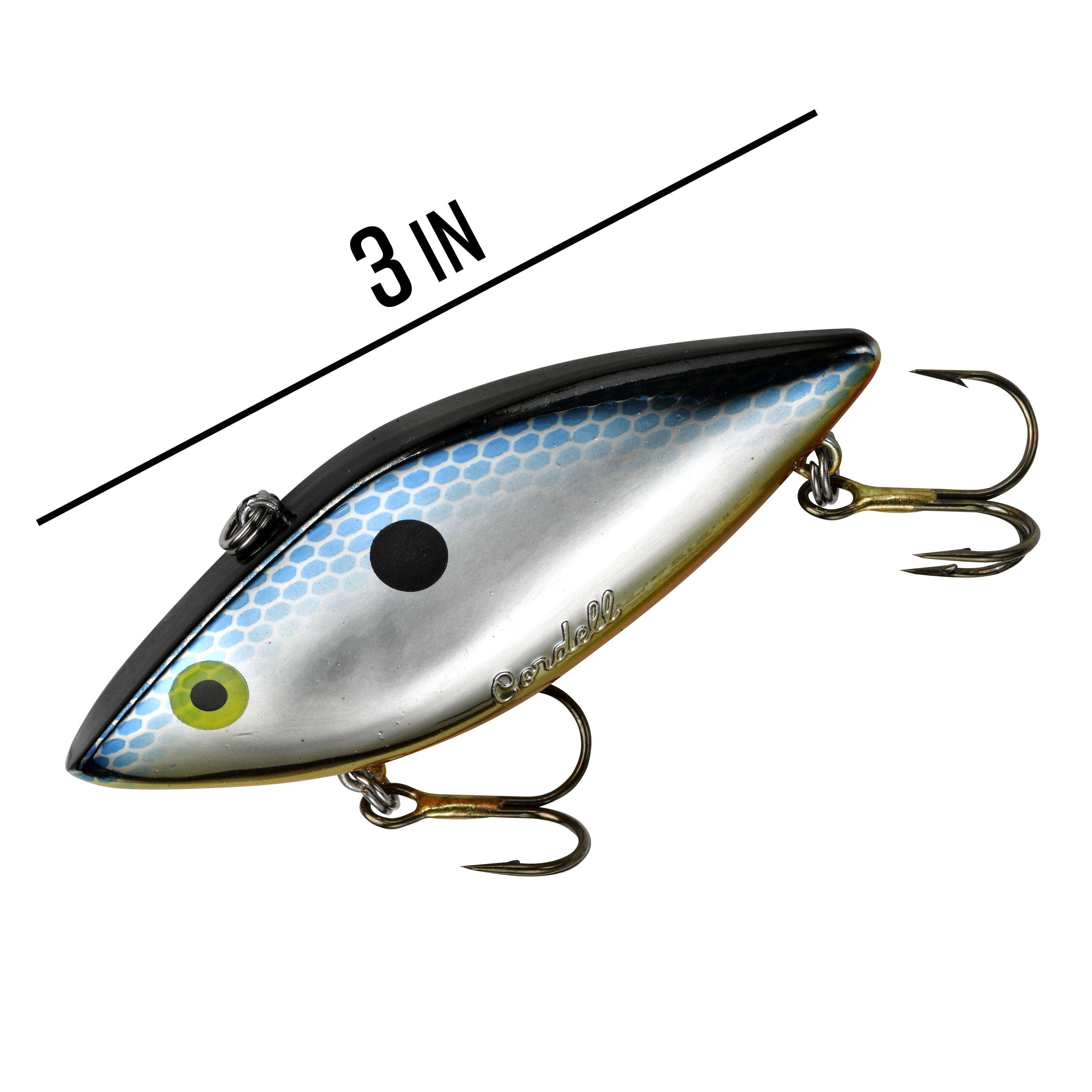 Cotton Cordell Super Spot Lipless Crankbait 3" Blue Shiner 1/2 oz.