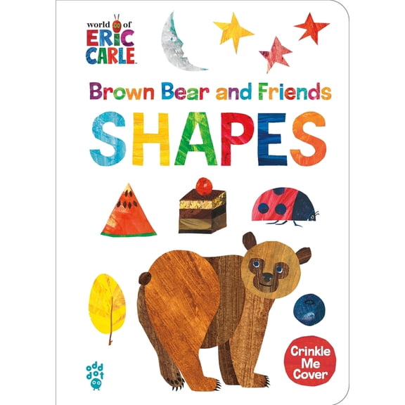 Pre-Owned Brown Bear and Friends Shapes (World of Eric Carle): A Padded Board Book with a Crinkle-Me Cover for Babies & Toddlers (Board book) 1250326230 9781250326232