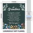 thumbnail image 3 of Blanket Gifts for Grandma, Grandma Birthday Gifts, Mother's Day Present for Grandma from Granddaughter, Grandchildren, We Love You Cozy Throw Blankets 50" x 60", 3 of 7