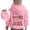 650-Pink, variant on LIIPEE Girls Boys Hoodies Fall Winter Letter Printed Long Sleeve Pullover Hooded Sweatshirt With Pocket Stylish School Sweatshirts,Beige,3-4 Years